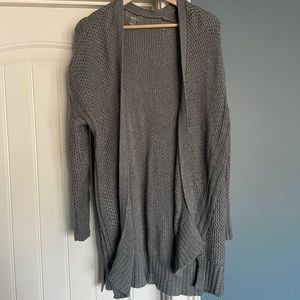 Grey cozy aerie cardigan